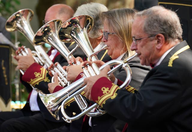 Westminster Abbey brass band lunchtime concert