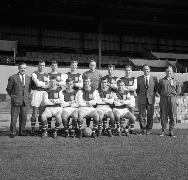Northampton's squad for the 1965-66 season