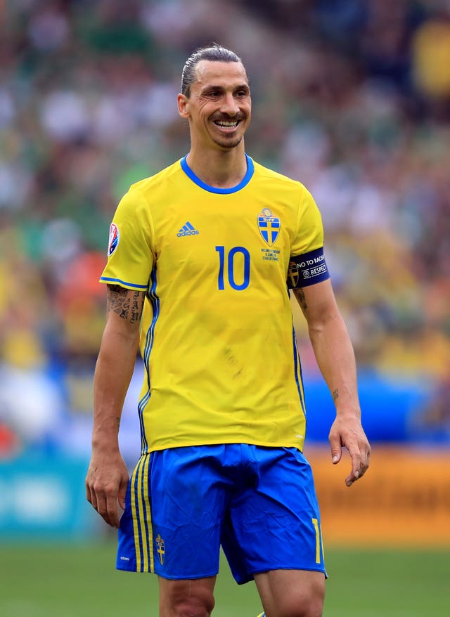 Sweden's Zlatan Ibrahimovic came out of international retirement in March