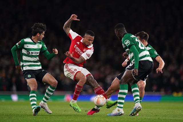 Arsenal v Sporting Lisbon – UEFA Europa League – Round of Sixteen – Second Leg – Emirates Stadium