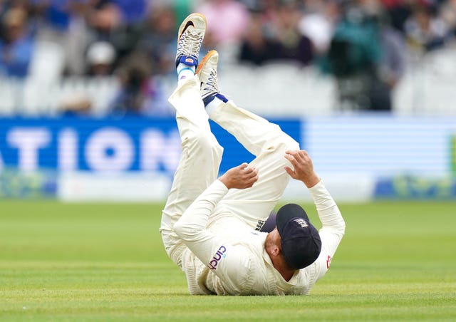 England’s Jonny Bairstow was unable to pull off a wonder catch at short-midwicket