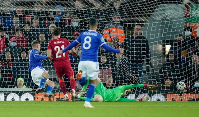 Caoimhin Kelleher proves Liverpool’s shoot-out hero against Leicester PLZ Soccer