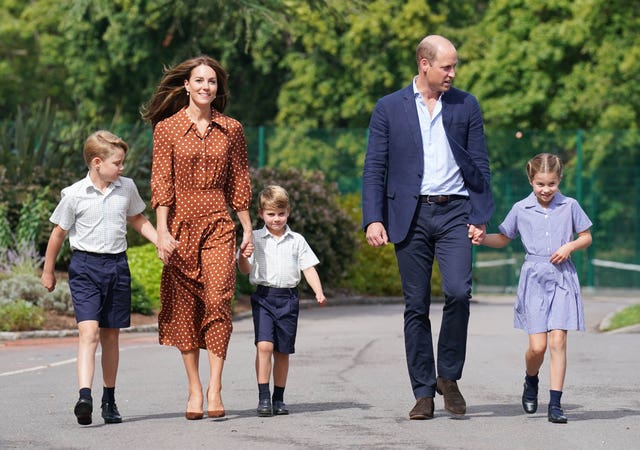 Royals first day at new school