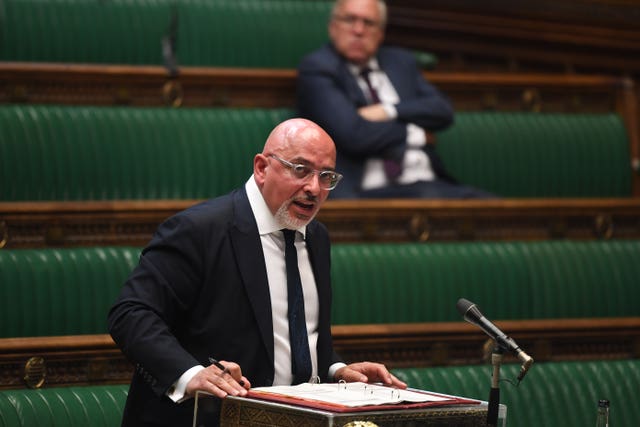 Vaccines minister Nadhim Zahawi refused to rule out needing to deploy a lockdown in England during winter