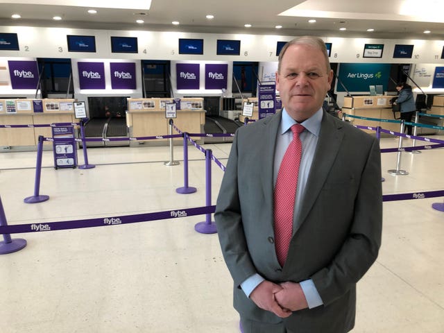 Chief executive of Belfast Airport Brian Ambrose