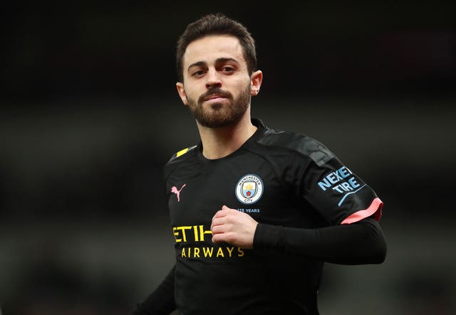 Manchester City's Bernardo Silva 