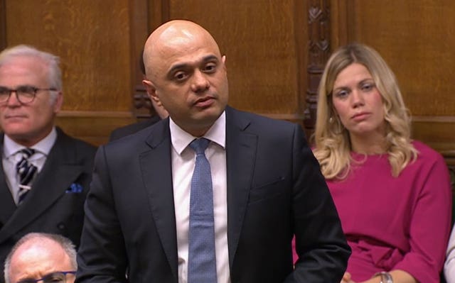 Sajid Javid personal statement