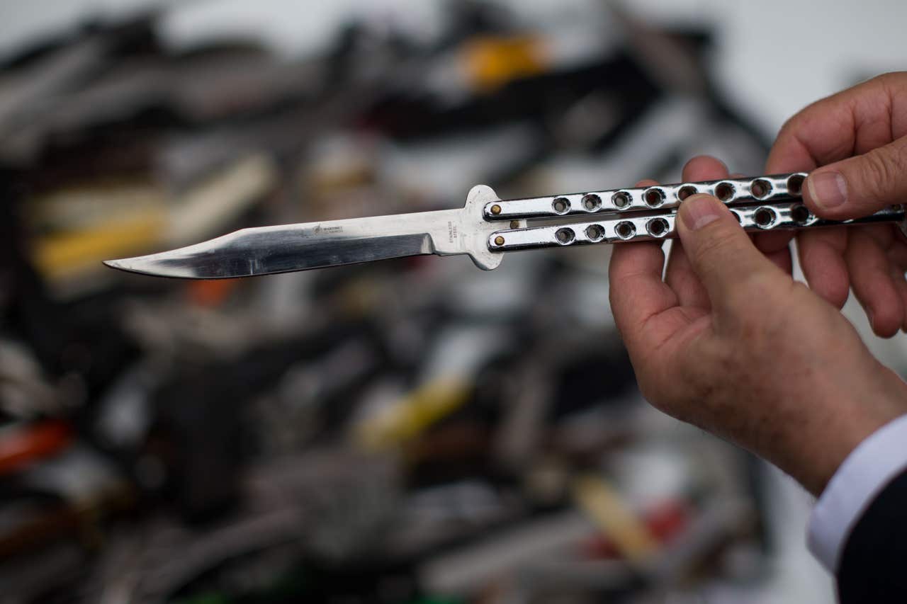 Number of knives seized by Border Force more than doubles The Bolton News