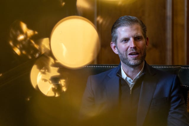 Eric Trump interview