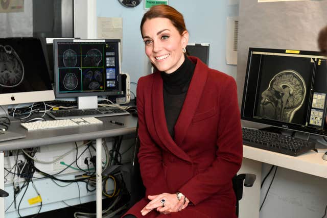 Duchess of Cambridge visits a UCL developmental neuroscience lab