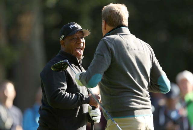 Ian Wright and Harry Redknapp play golf together