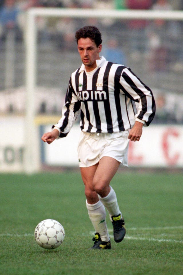 Roberto Baggio as a player in 1991