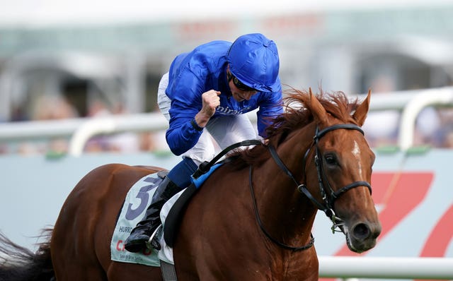 Hurricane Lane winning the St Leger