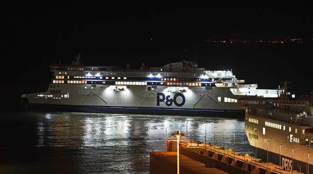 P&O Ferries announcement