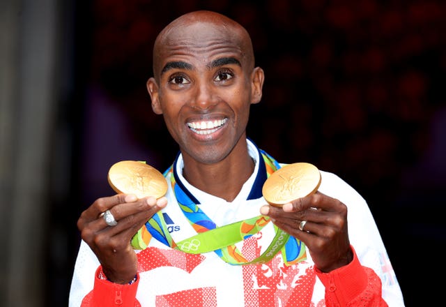 Mo Farah has won four Olympic gold medals 