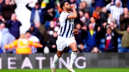 West Bromwich Albion’s Darnell Furlong celebrates scoring their side’s second goal of the game during the Sky Bet Championship match at The Hawthorns, West Bromwich. Picture date: Monday April 1, 2024.