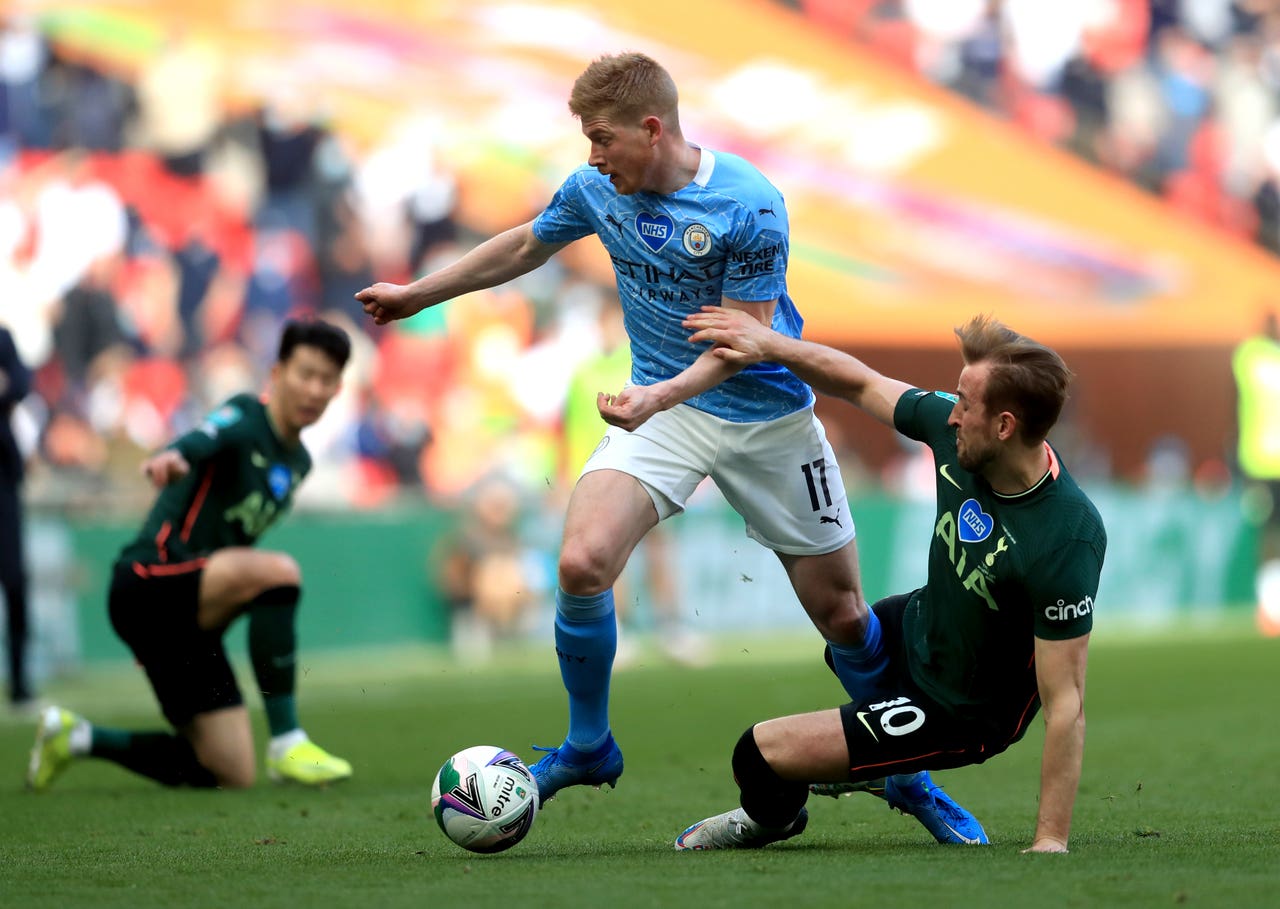 Manchester City vs Tottenham.