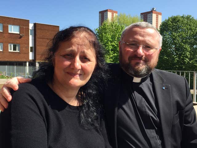 Ketino Baikhadze with Kirk minister, Rev Brian Casey (Cameron Brooks/Church of Scotland)