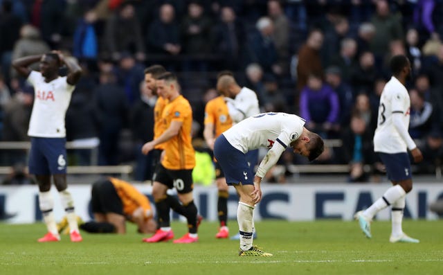 Tottenham lost ground on the top four