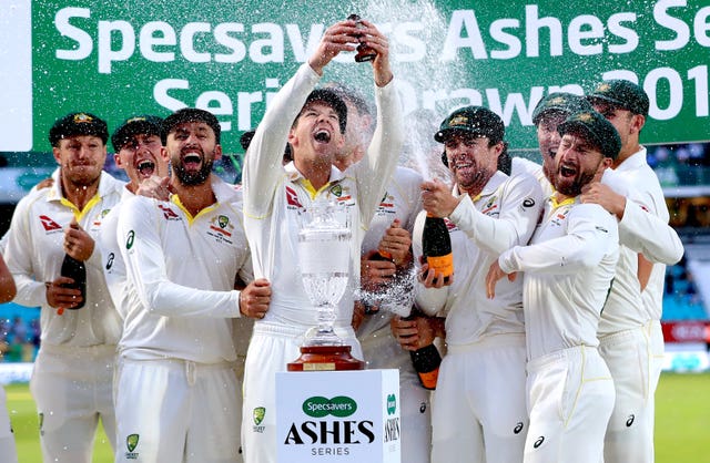 Australia celebrate