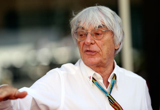 Bernie Ecclestone believes this year's Formula One season should be cancelled (David Davies/PA)