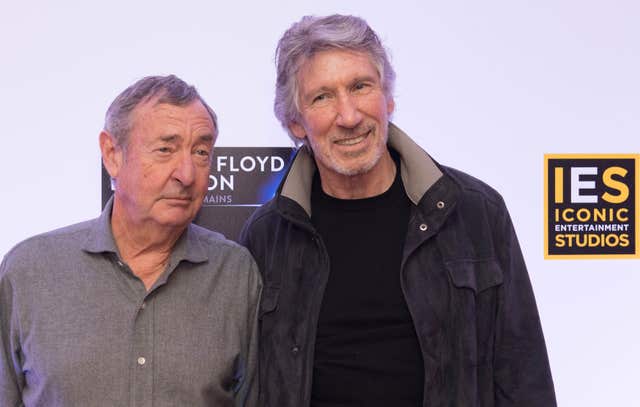 Nick Mason and Roger Waters press conference