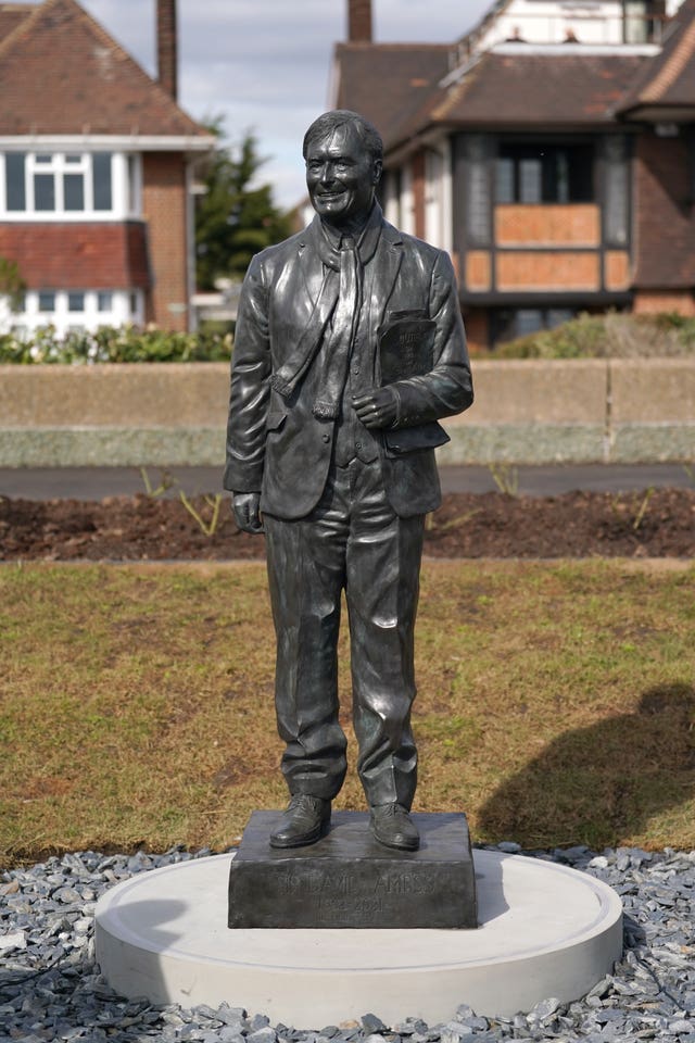 Sir David Amess statue