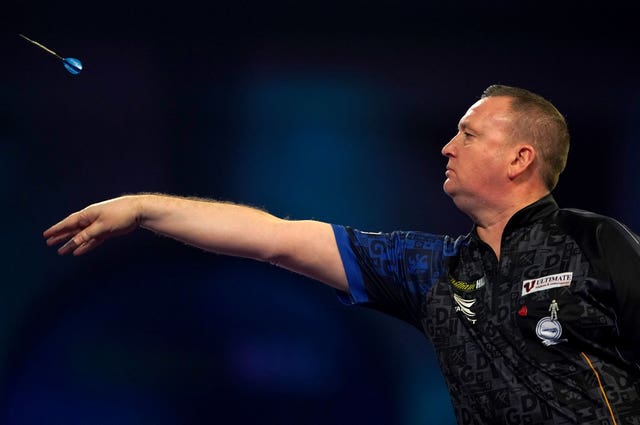 Glen Durrant was leading the Premier League when the game went into lockdown