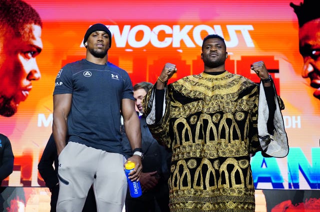 Anthony Joshua v Francis Ngannou – Press Conference – HERE at Outernet