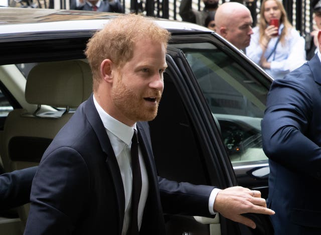 The Duke of Sussex at the Rolls Buildings in central London 