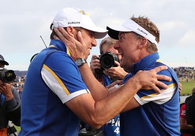 Garcia and Poulter have been two of Team Europe's best performers in the Ryder Cup