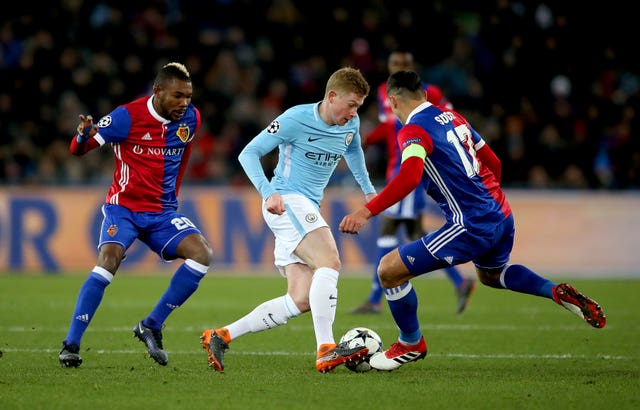 Kevin De Bruyne was influential for City
