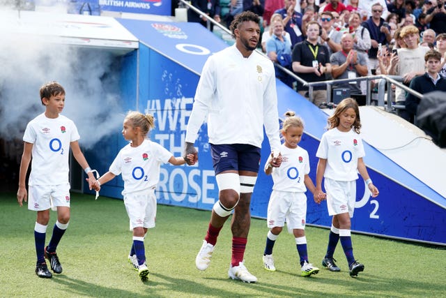 Courtney Lawes won his 100th cap for England against Fiji last Saturday