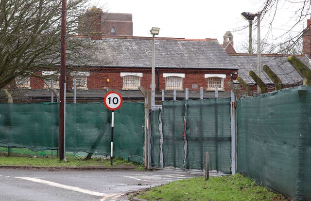 Napier Barracks in Folkestone, Kent