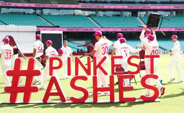 The McGrath Foundation was raising vital funds at the New Year Test.