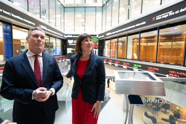 Labour leader Sir Keir Starmer and shadow chancellor Rachel Reeves 