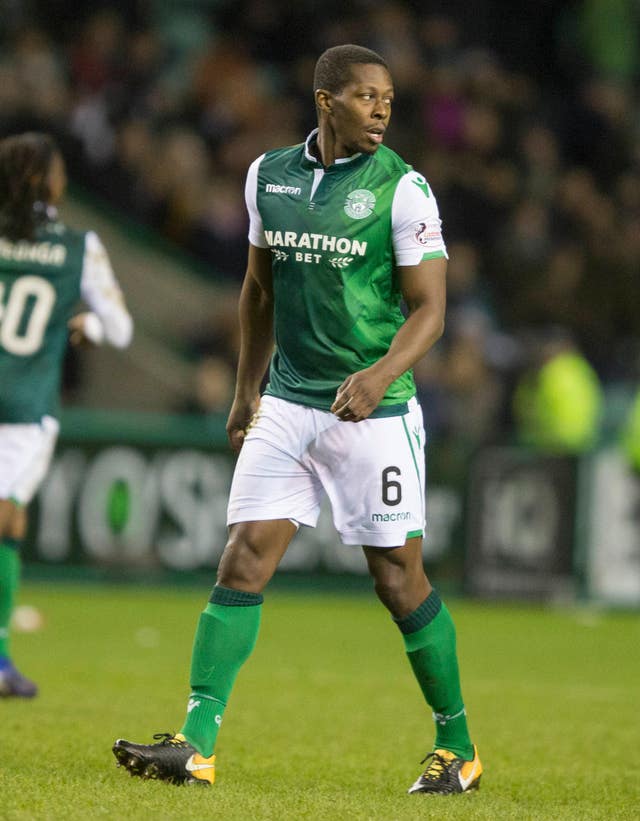 Police are investigating allegations of racist abuse directed at Hibernian’s Marvin Bartley