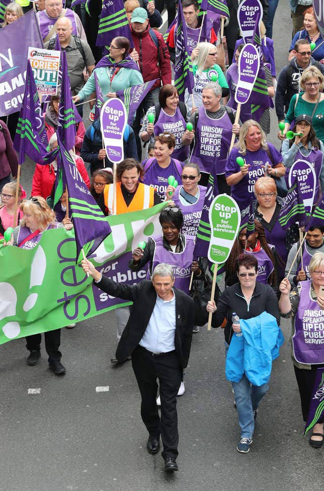 TUC rally – London