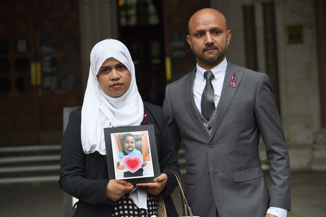 Shelina Begum and husband Mohammed Raqeeb