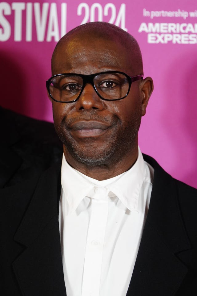 Sir Steve McQueen attends the BFI London Film Festival (Ian West/PA)