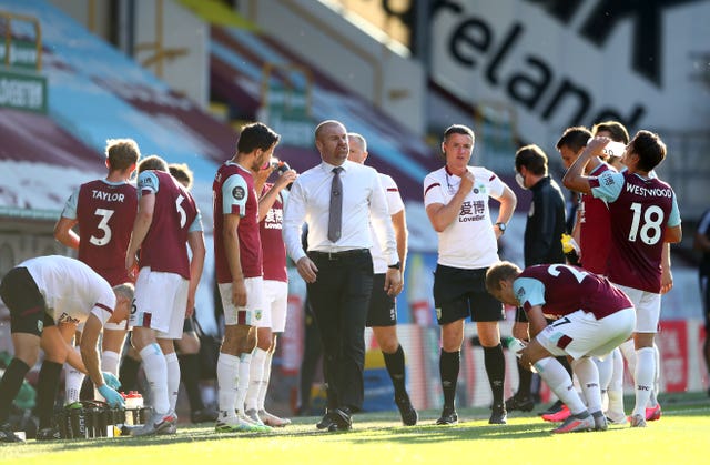 The drinks break came at a good time for Burnley 