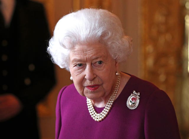 The Queen will lead the royal family at the wedding (Jonathan Brady/PA)