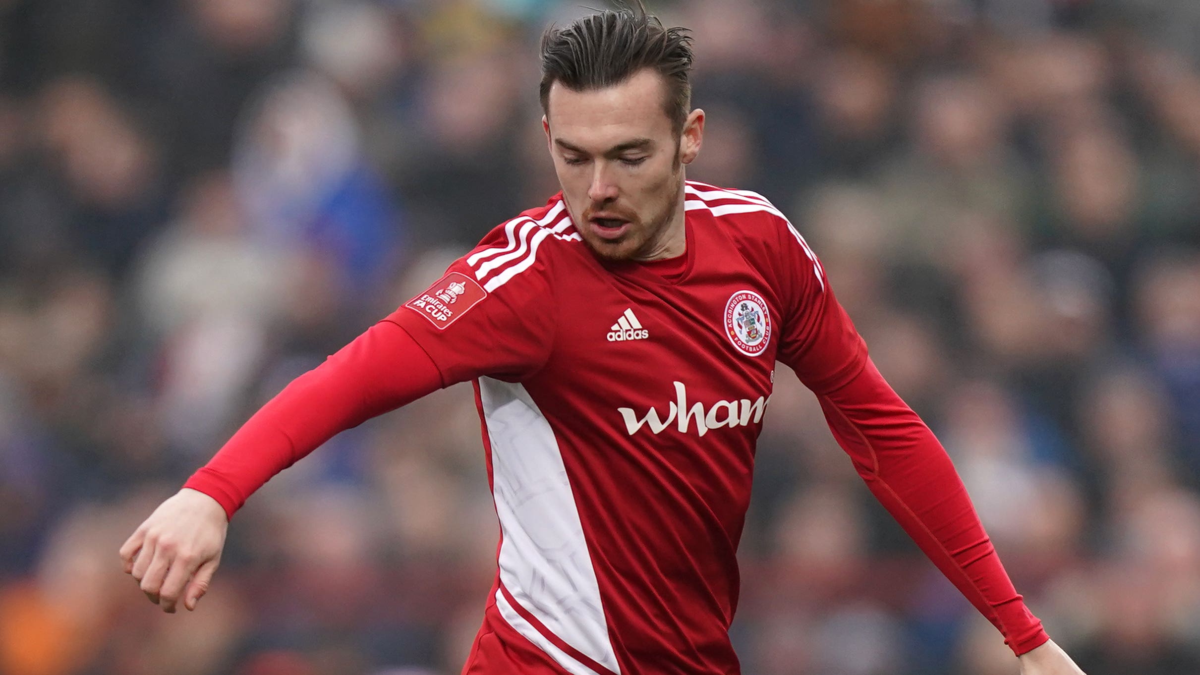 Accrington’s Jack Nolan scored two penalties (Mike Egerton/PA)
