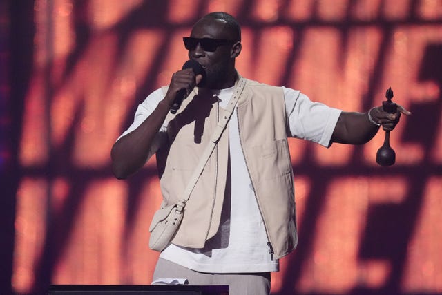 Stormzy at the Brits