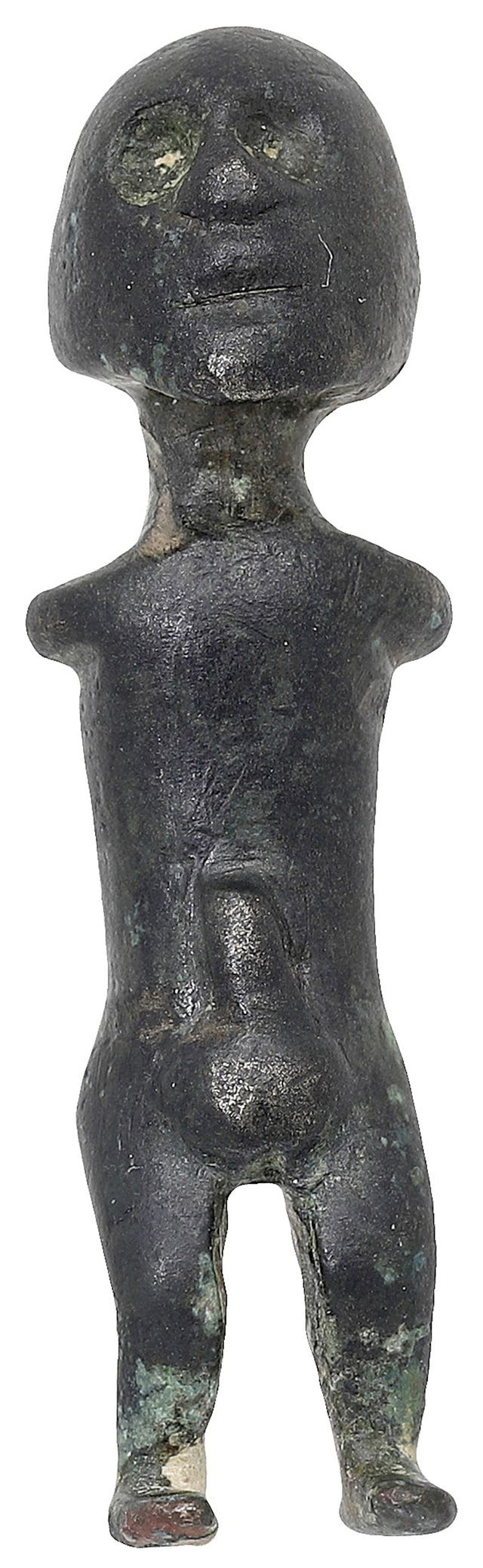 The bronze Celtic fertility figure 