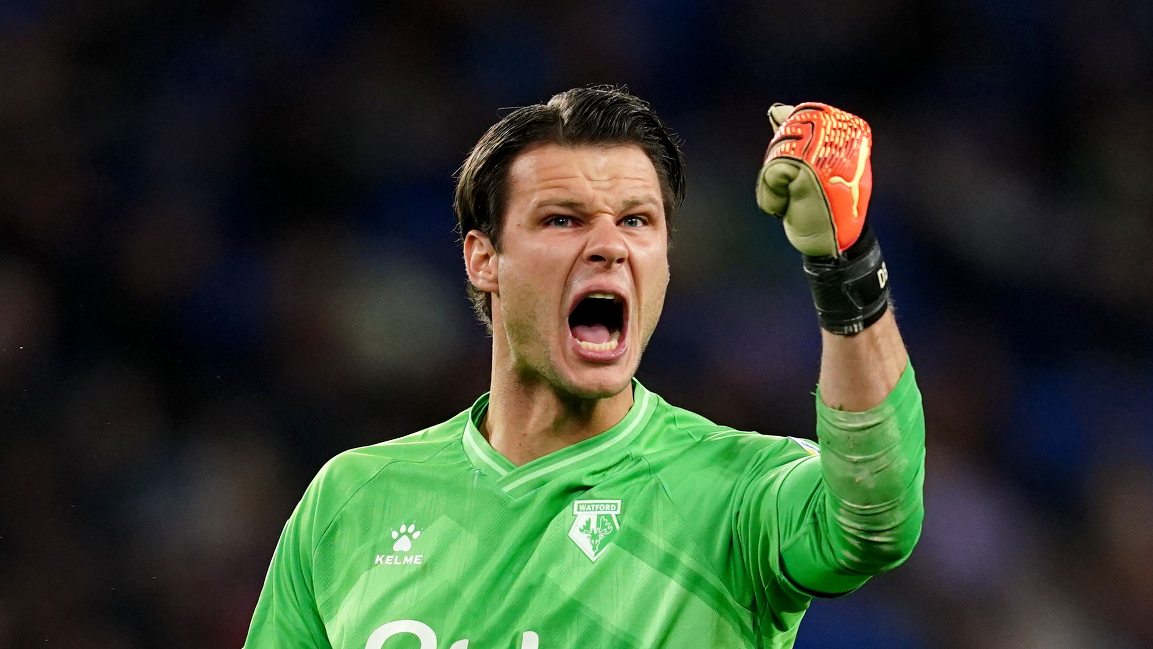 Daniel Bachmann earned a point for Watford (PA)