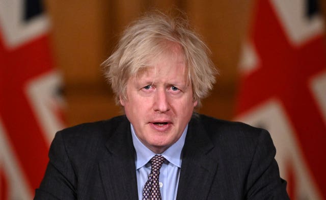 Prime Minister Boris Johnso