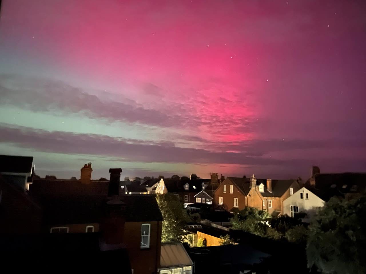 Northern Lights put on stunning display across England The Bolton News