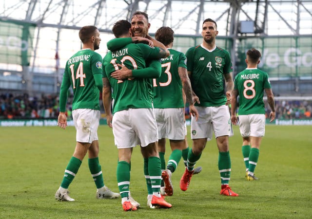The Republic of Ireland were made to work hard before overcoming Gibraltar 