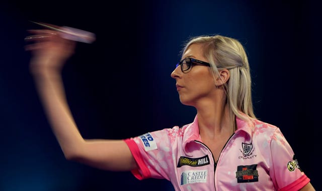 Fallon Sherrock became the first woman to win a match at the PDC World Championship